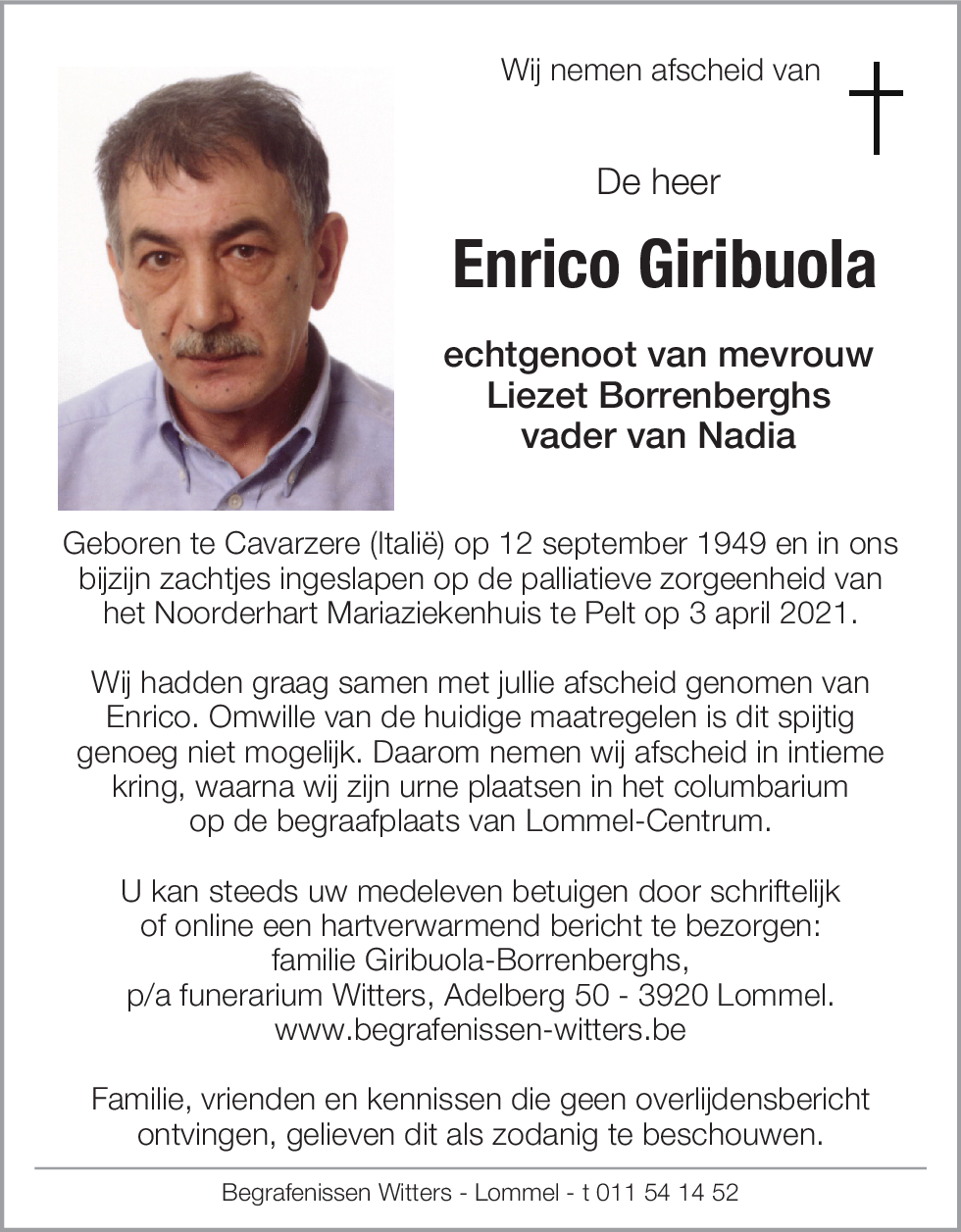 Enrico Giribuola