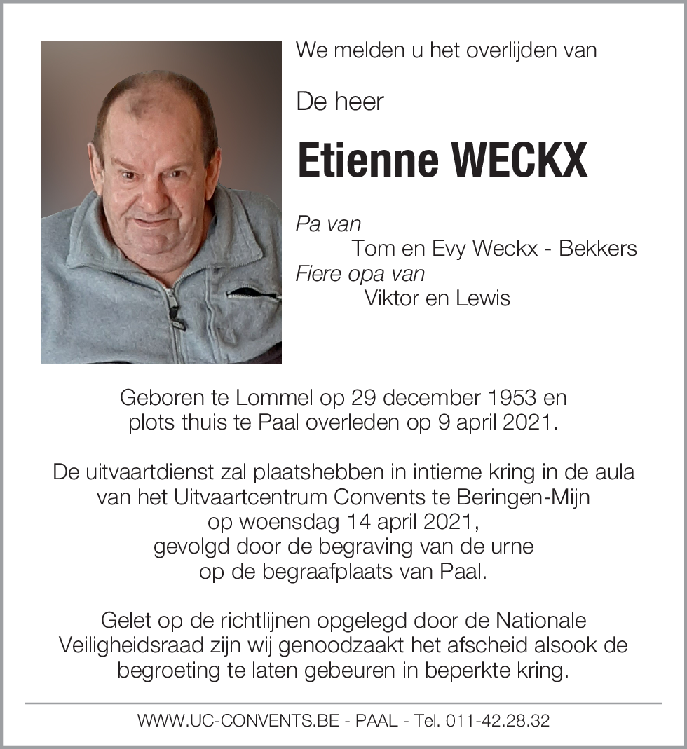 Etienne Weckx