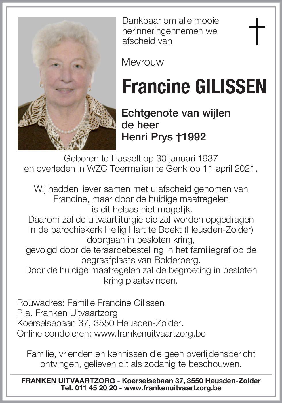 Francine Gilissen