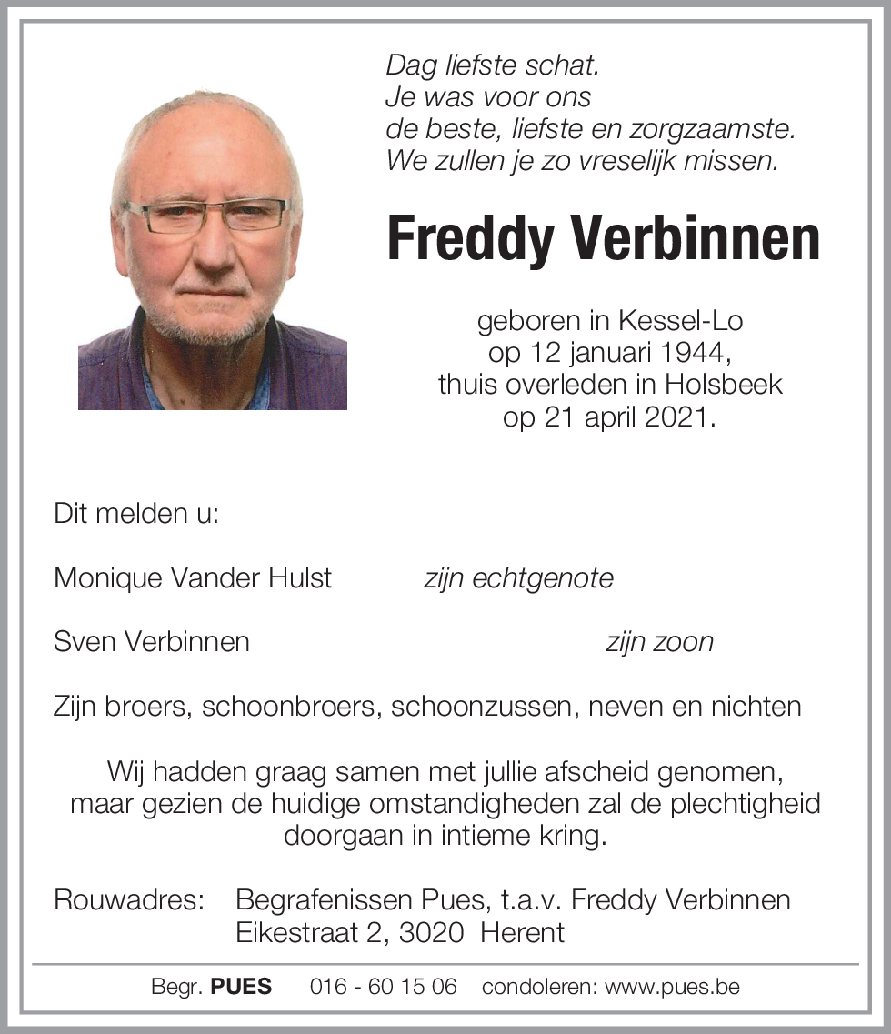 Freddy Verbinnen