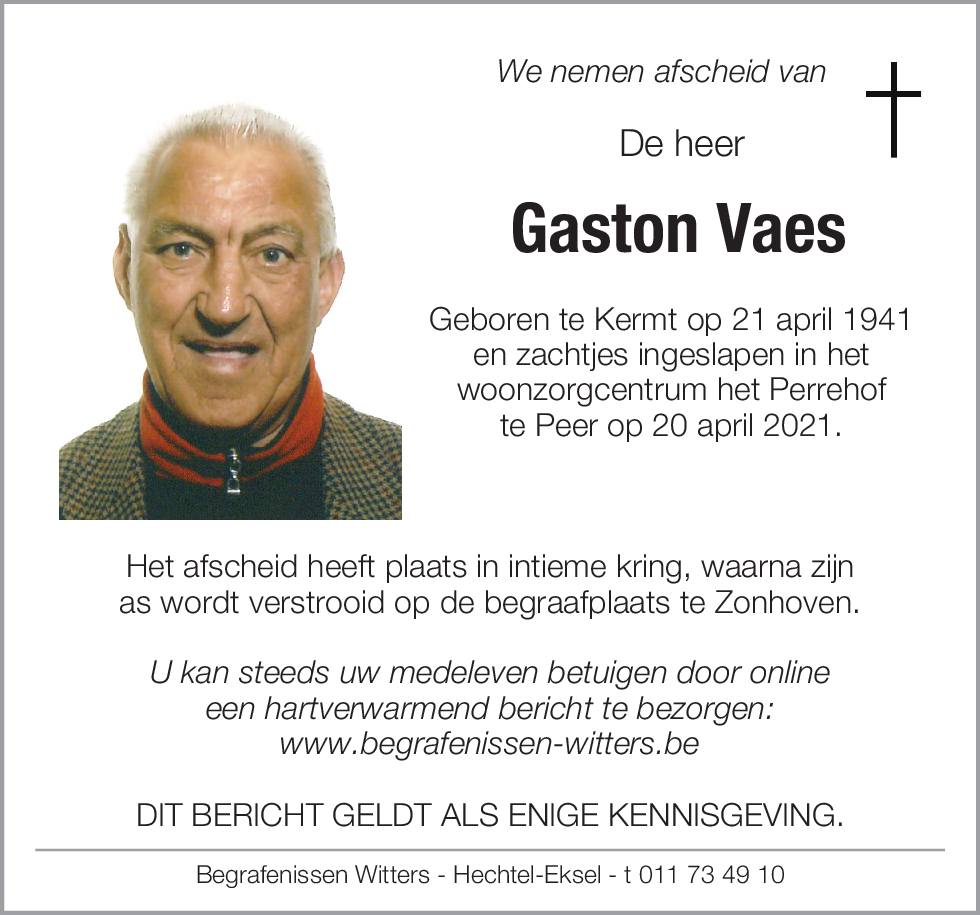 Gaston Vaes