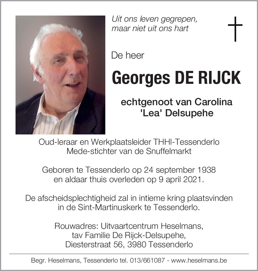 Georges De Rijck