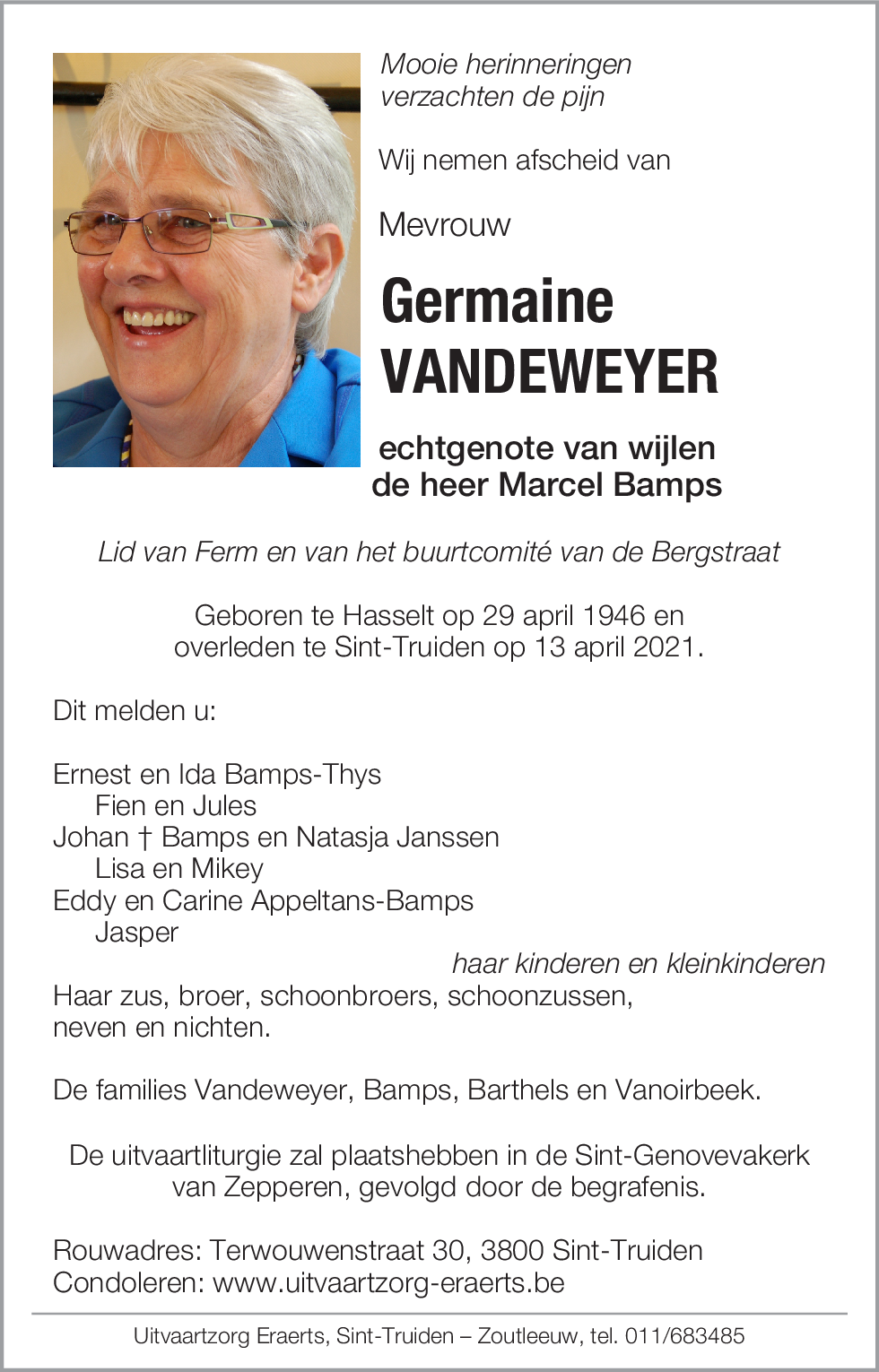 Germaine Vandeweyer