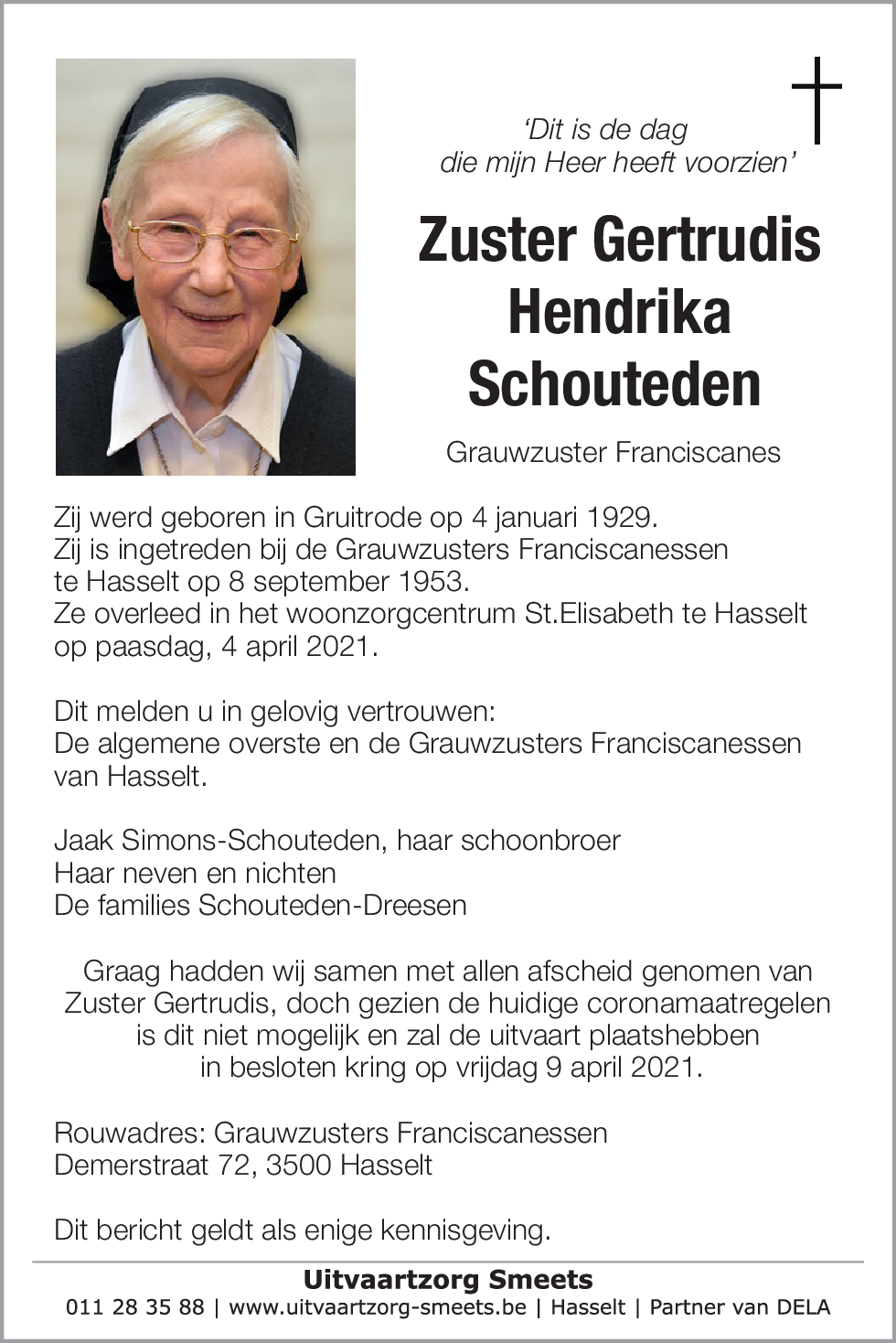 Gertrudis Hendrika Schouteden