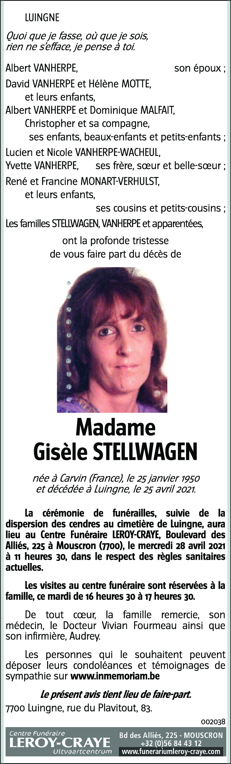 Gisèle STELLWAGEN