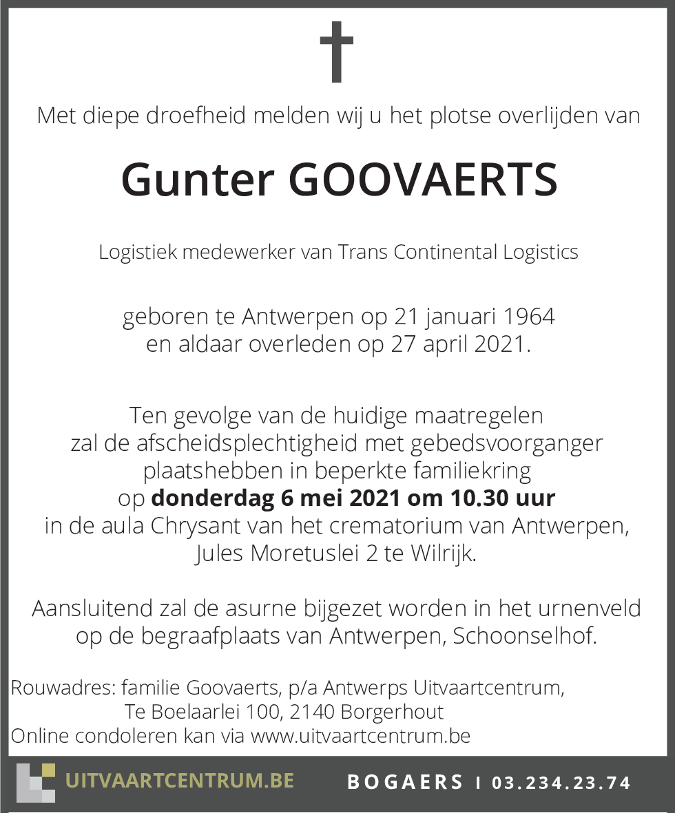 Gunter Goovaerts