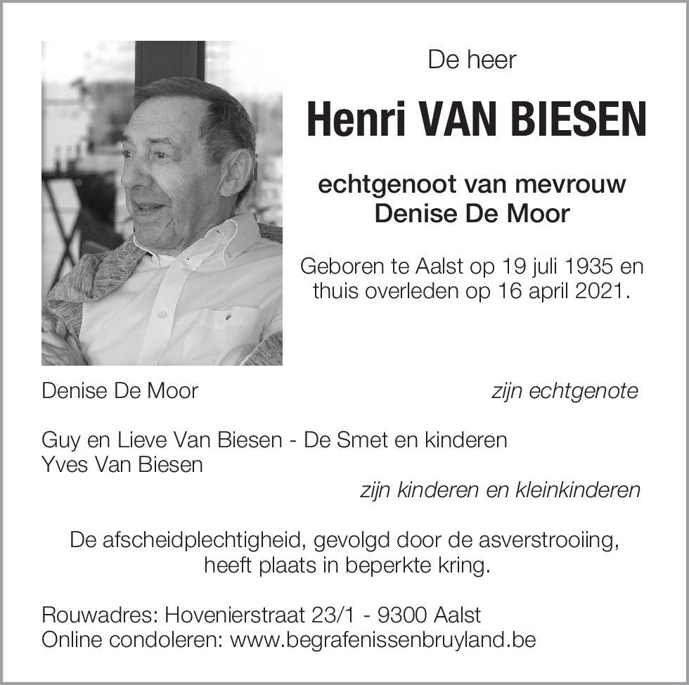 Henri Van Biesen