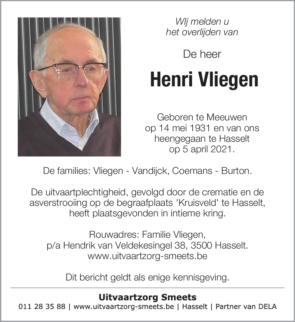 Henri Vliegen