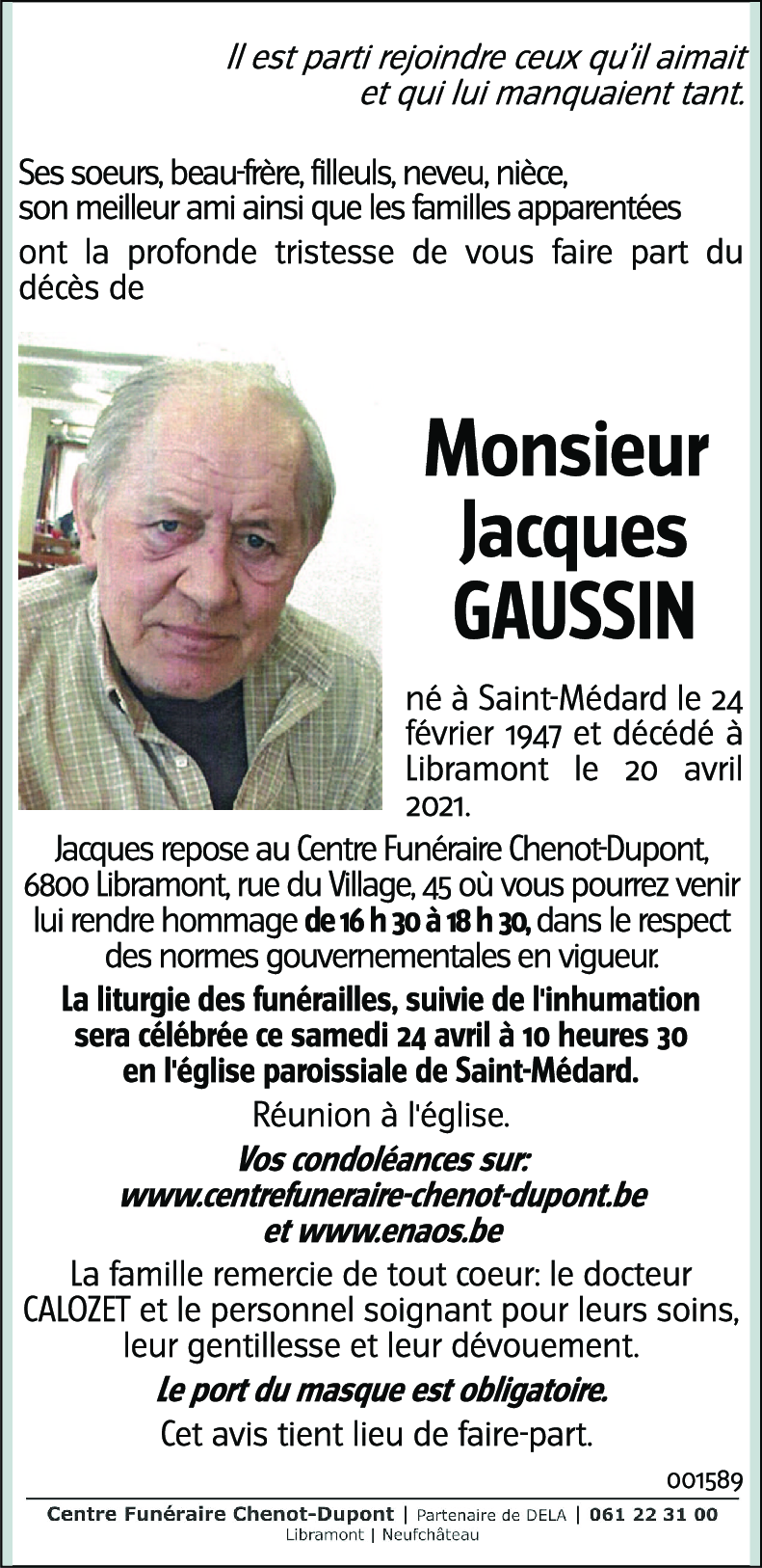 Jacques GAUSSIN