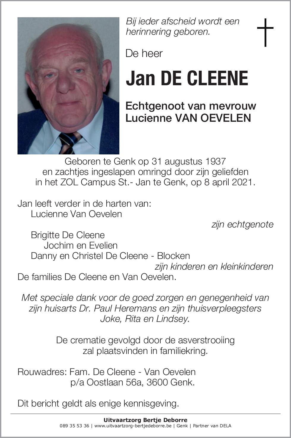 Jan De Cleene