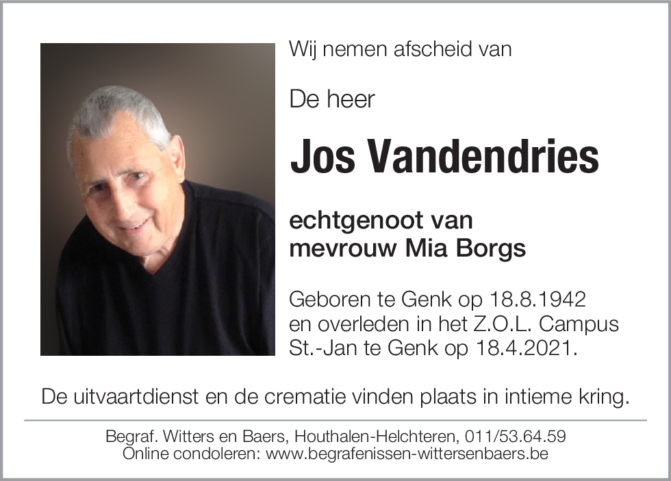Jos Vandendries