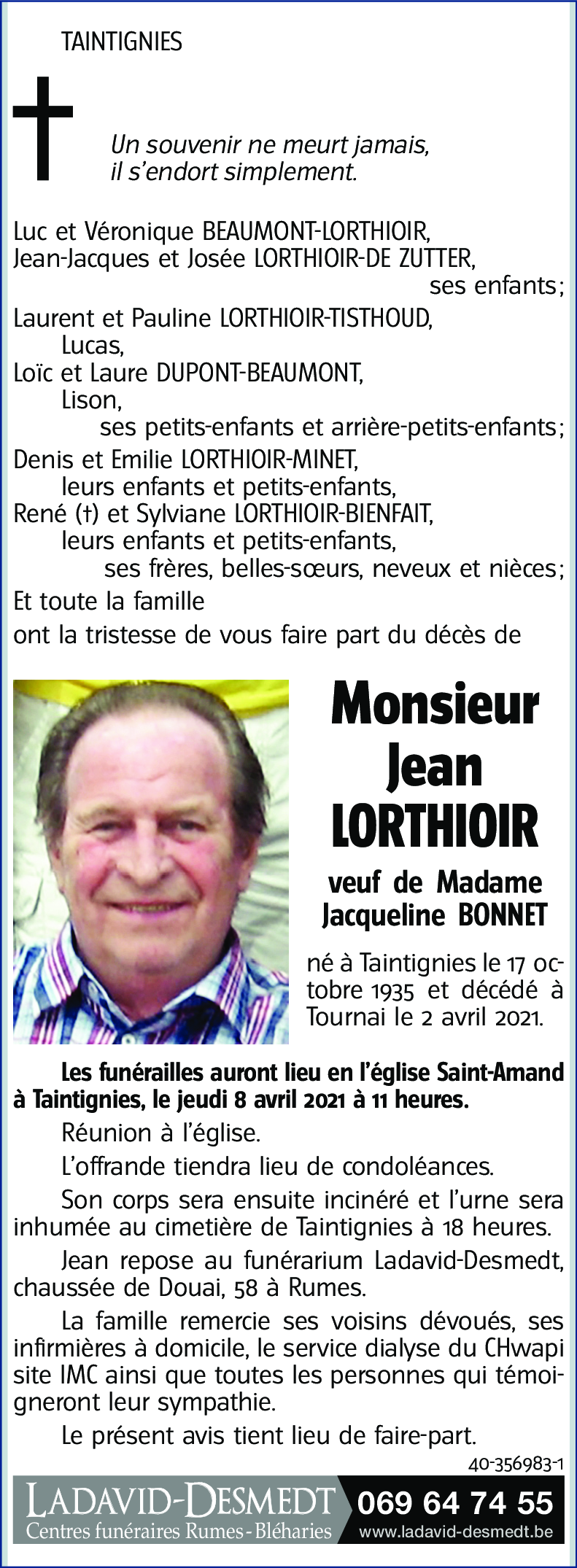 Jean LORTHIOIR