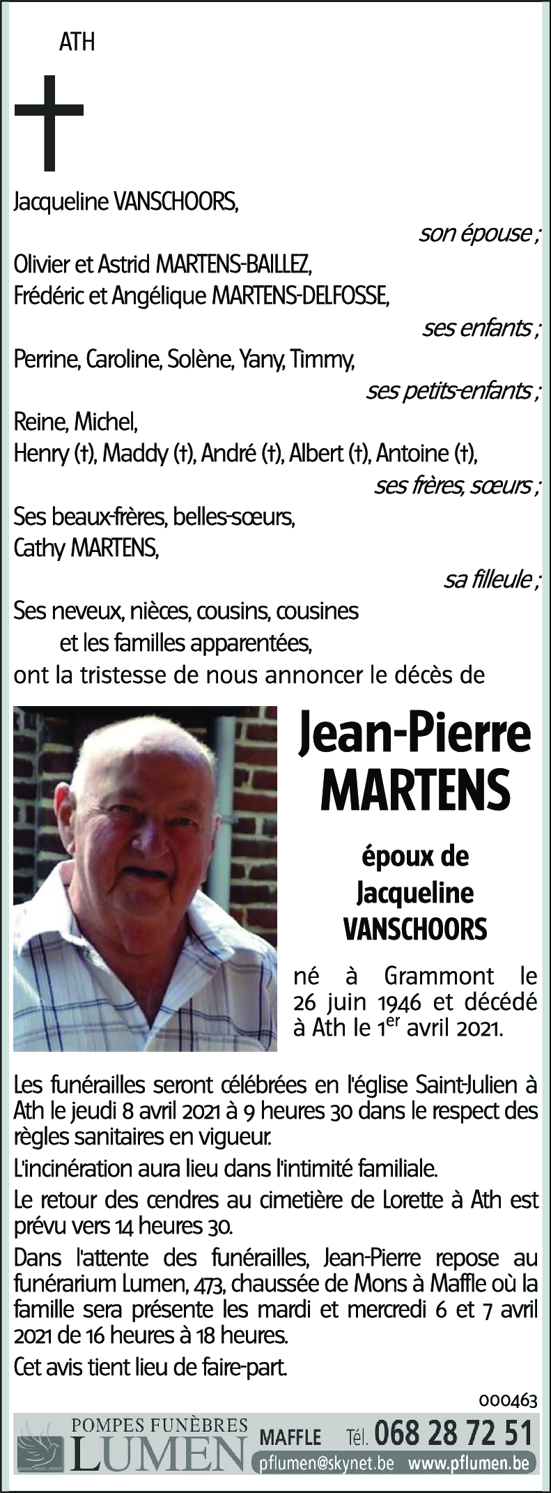 Jean-Pierre MARTENS