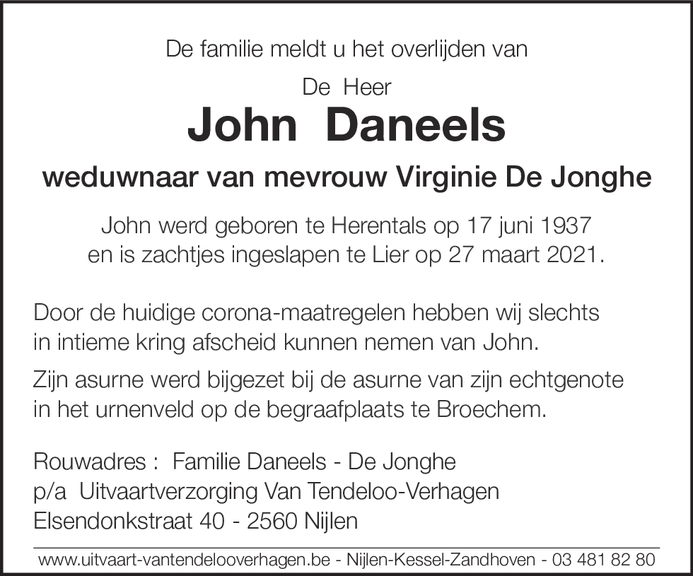 Joannes Daneels