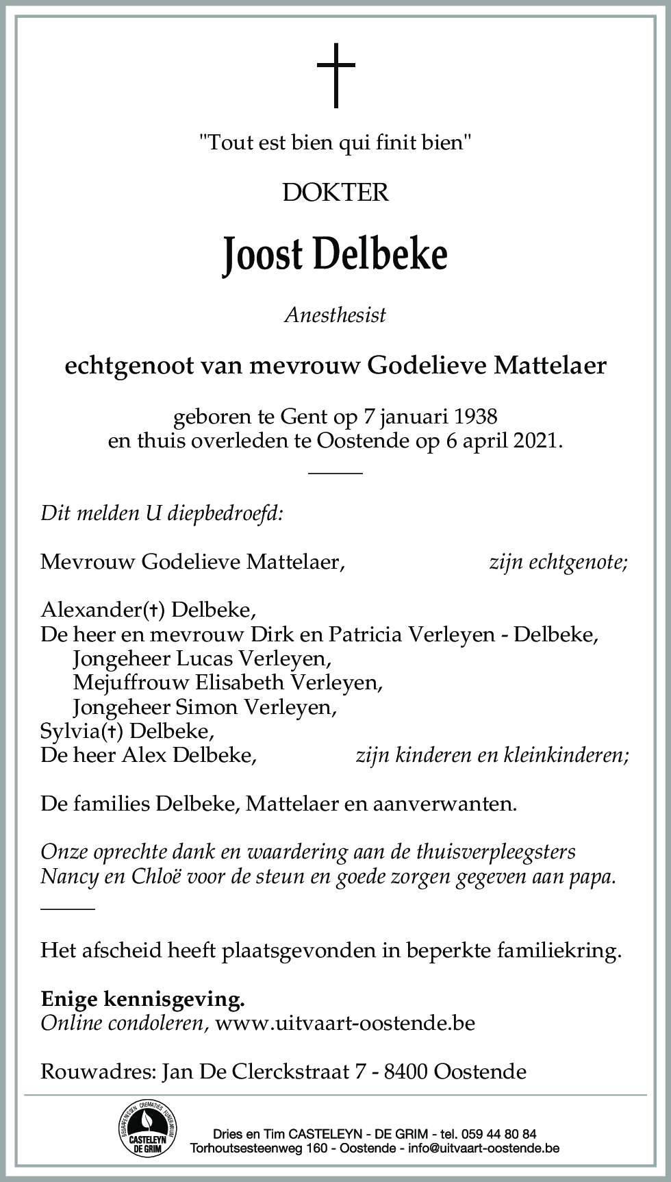 Joost Delbeke