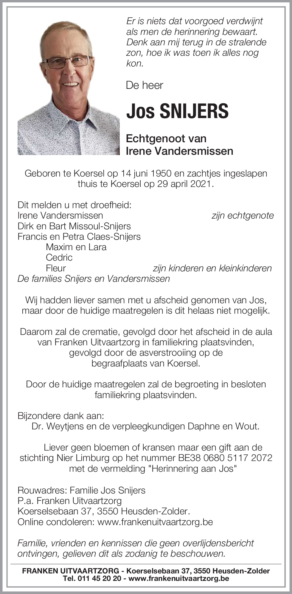 Jos SNIJERS