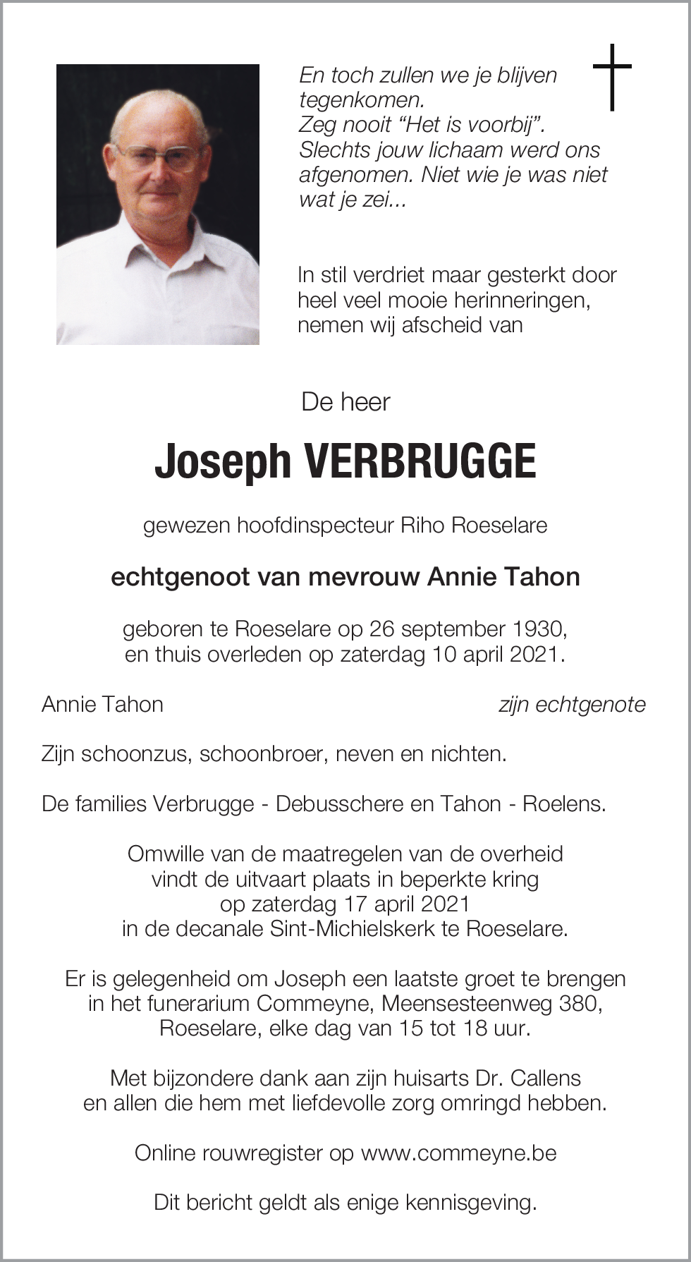 Joseph Verbrugge