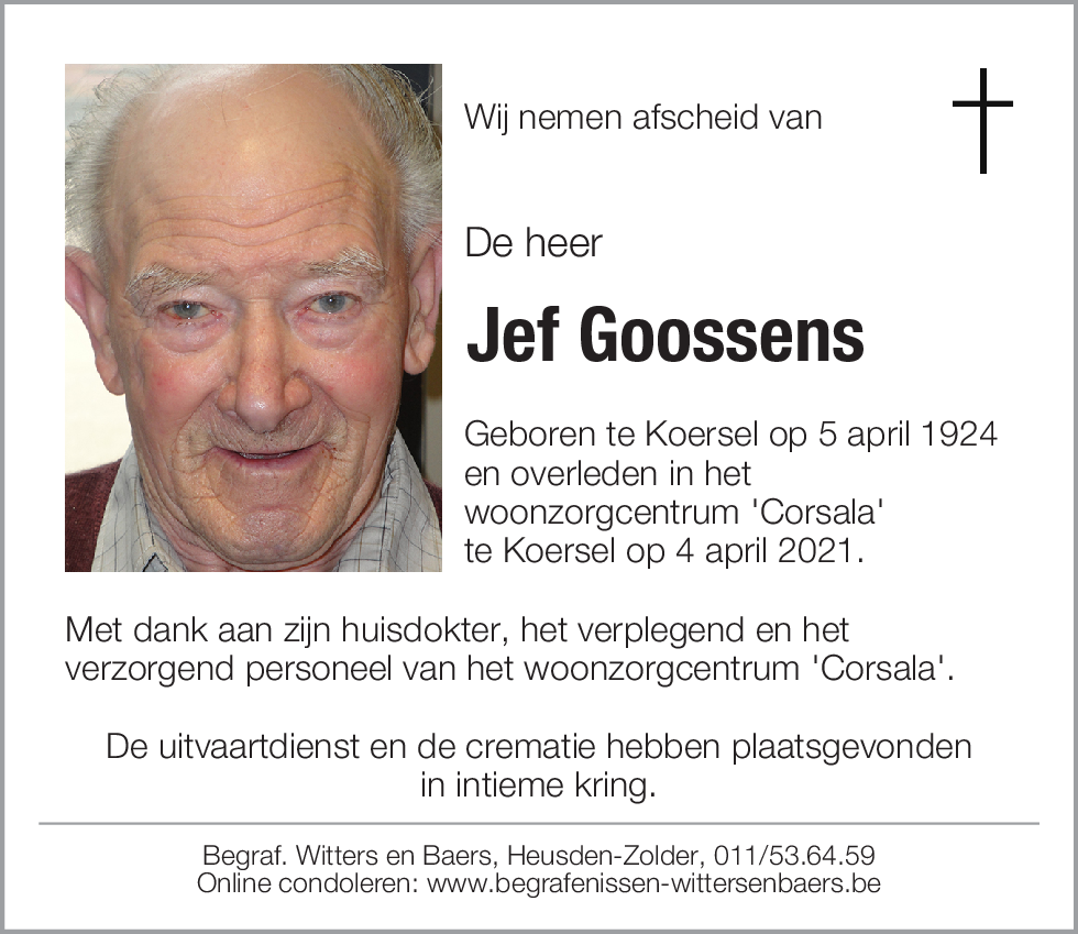 Jozef Goossens