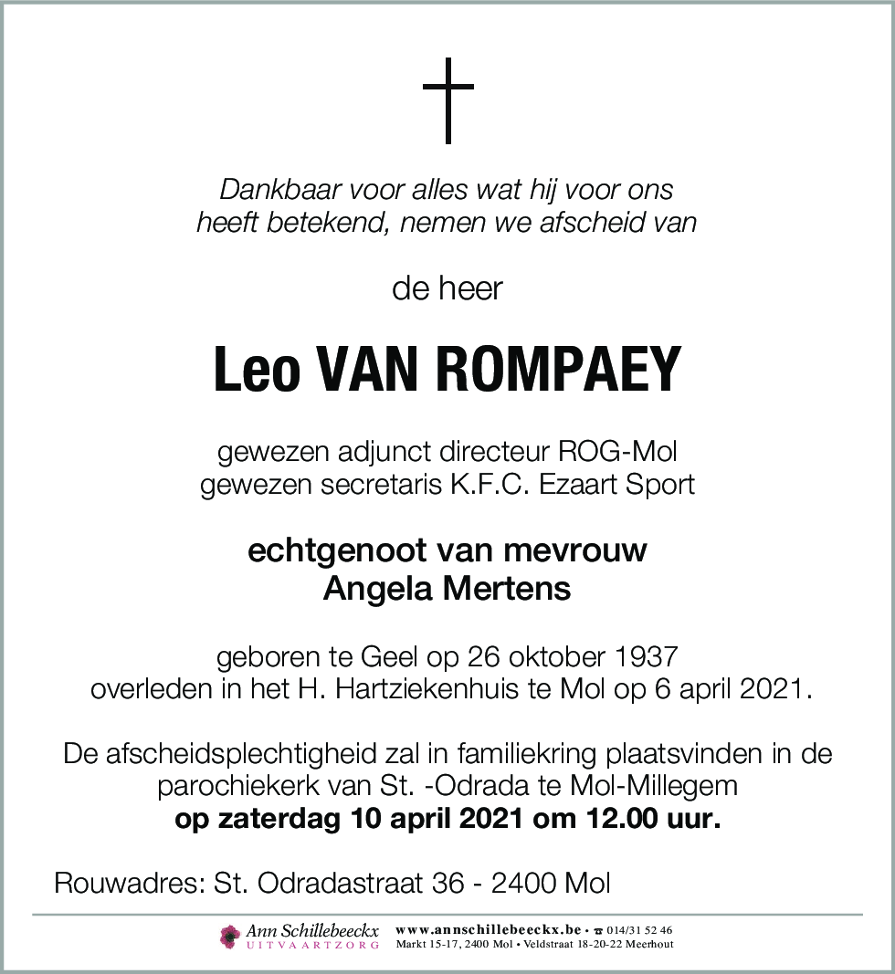 Leo Van Rompaey