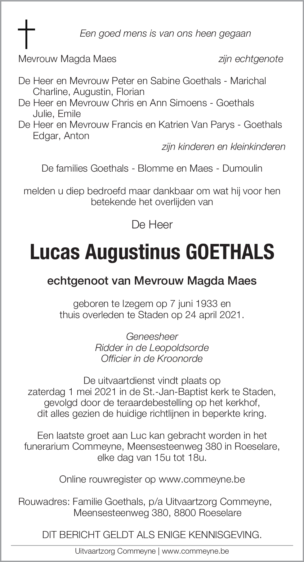 Lucas Goethals