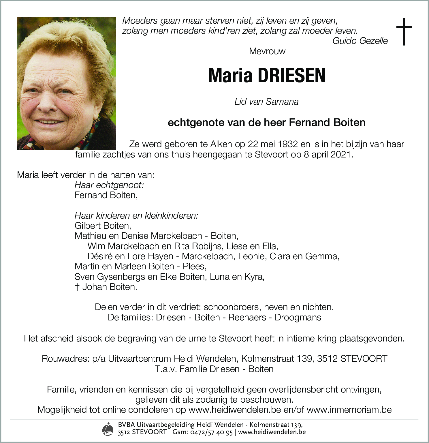 Maria Driesen