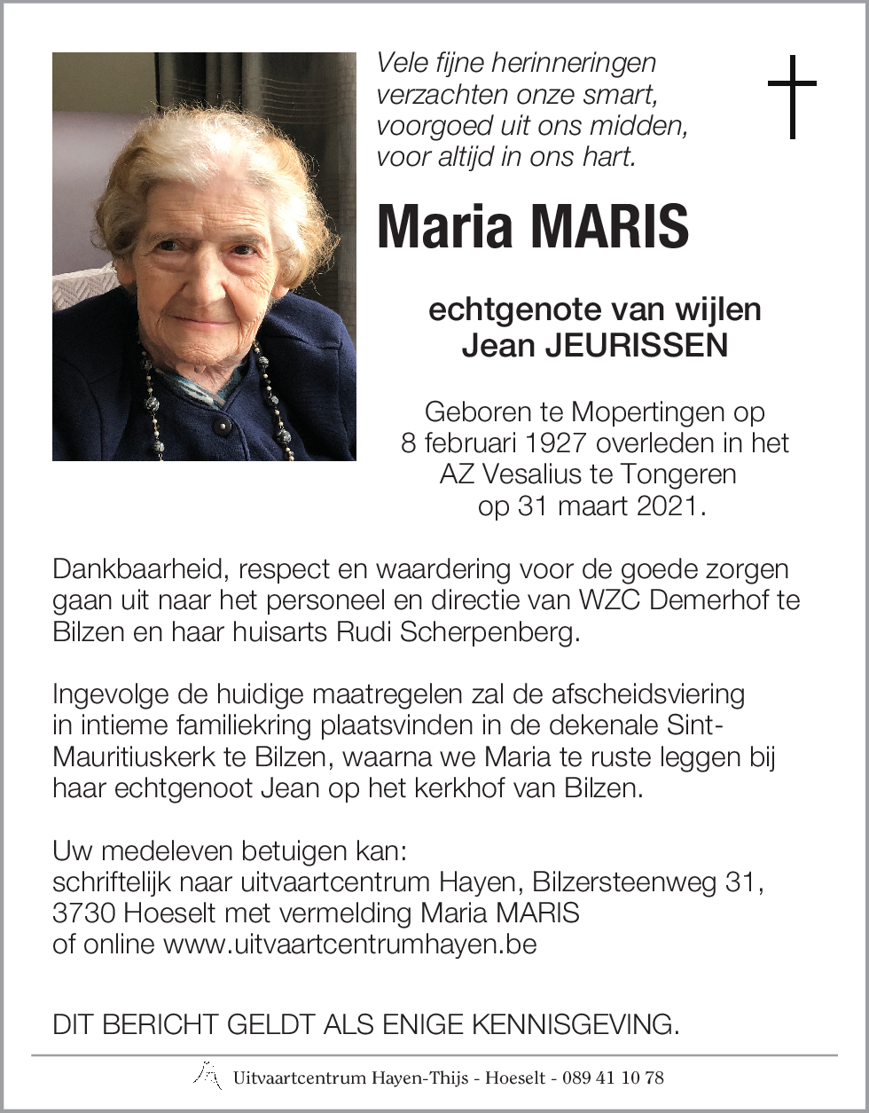 Maria MARIS