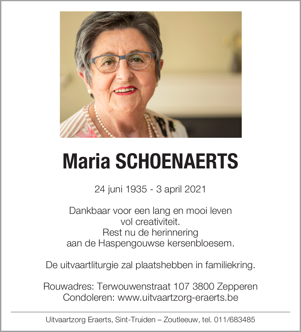 Maria Schoenaerts