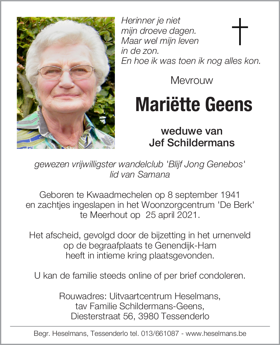 Mariëtte Geens