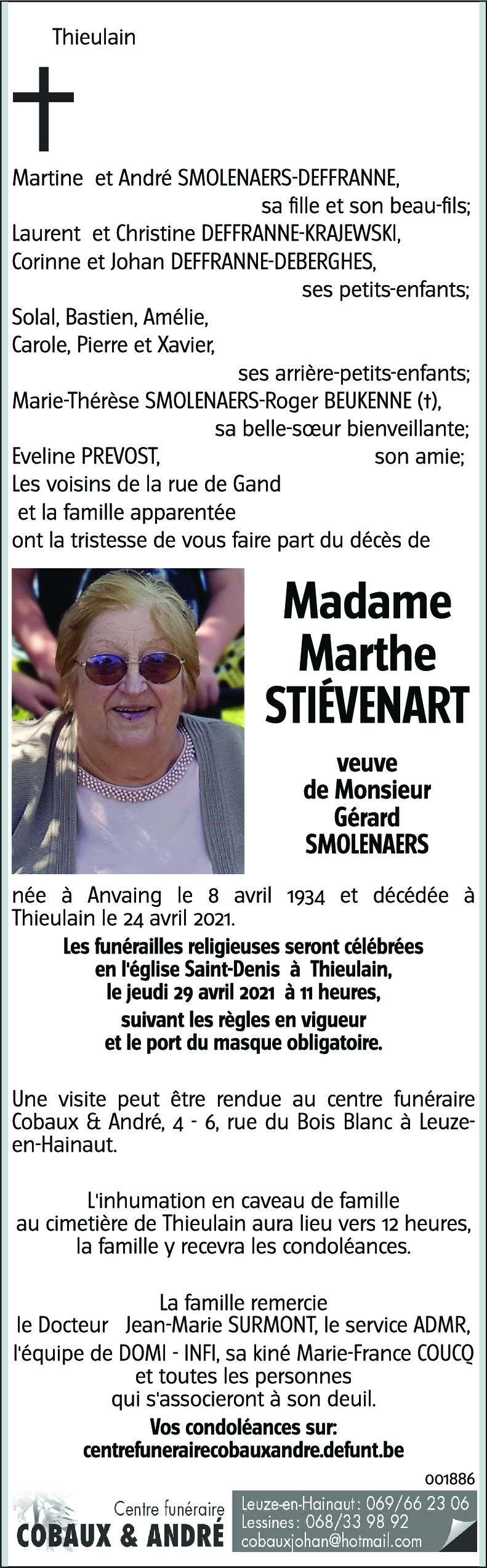 Marthe STIÉVENART