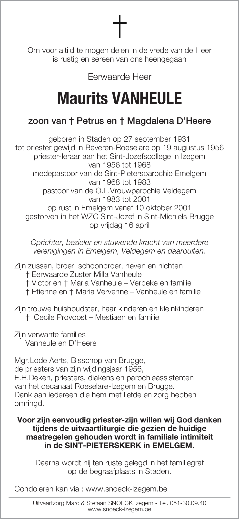 Maurits Vanheule