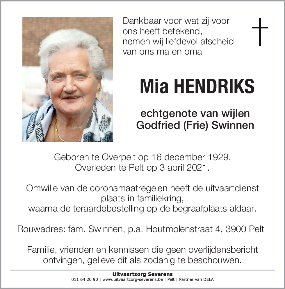 Mia Hendriks