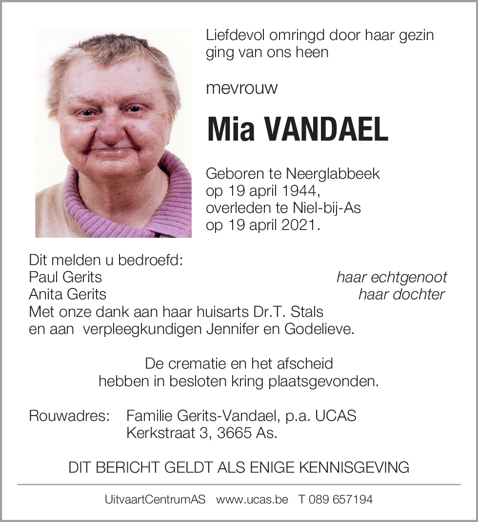 Mia Vandael