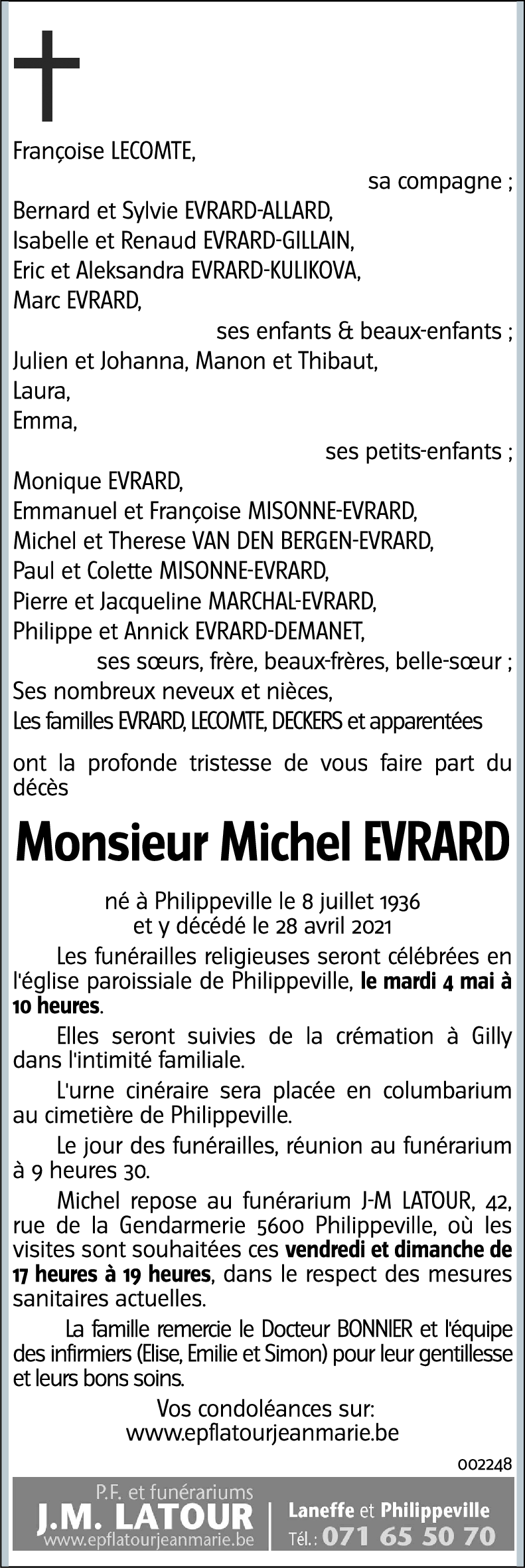 Michel EVRARD