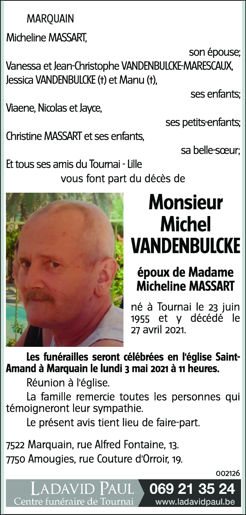 Michel VANDENBULCKE