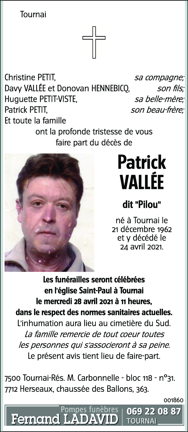 Patrick VALLÉE
