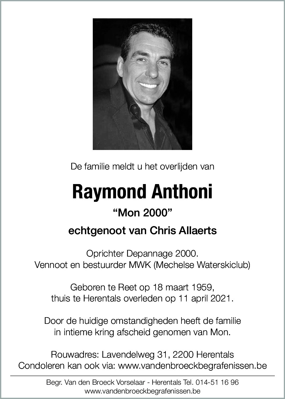 Raymond Anthoni