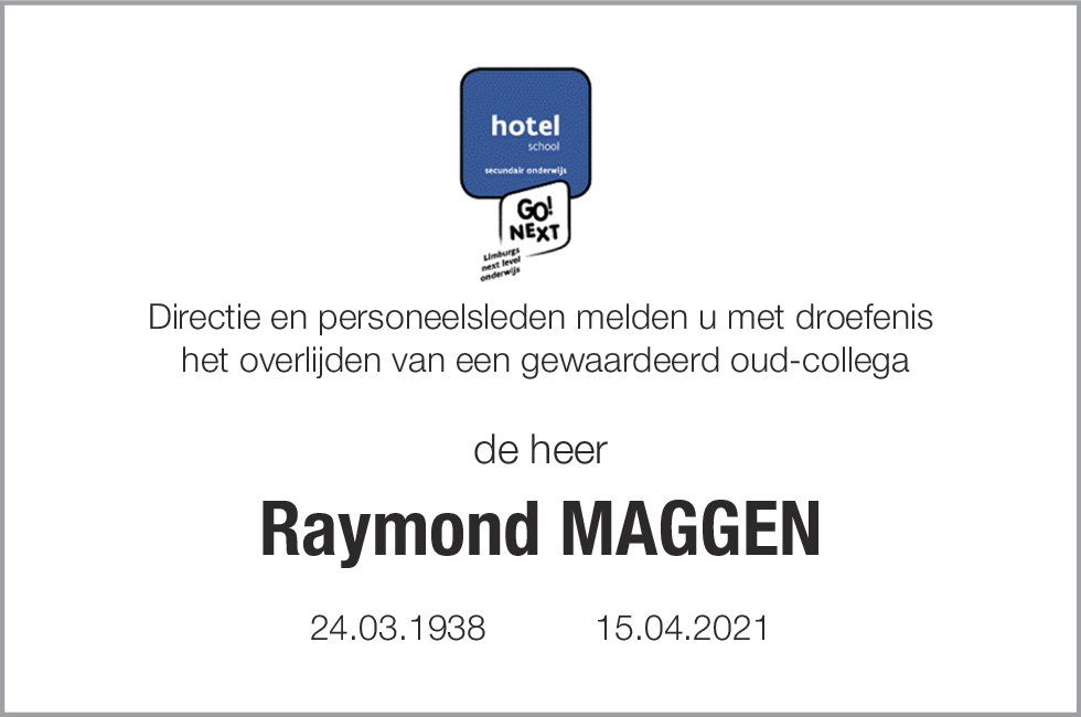 Raymond MAGGEN