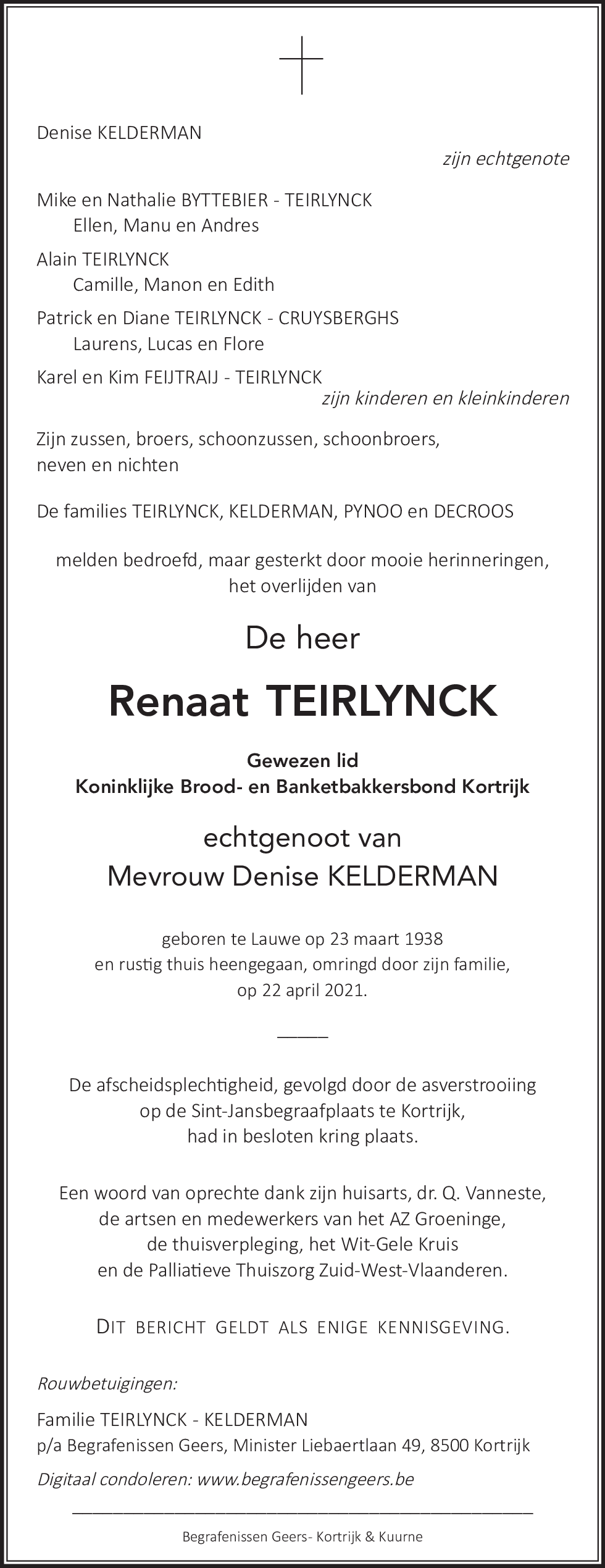 Renaat Teirlynck