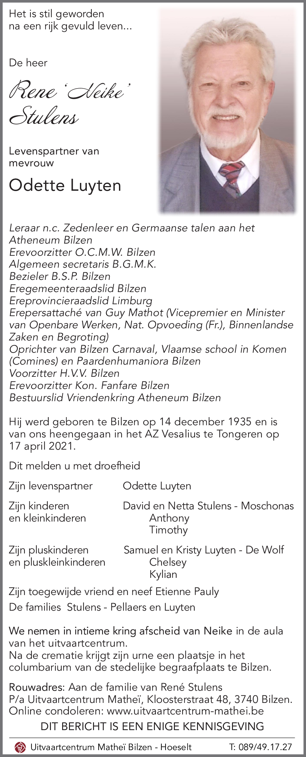 René 'Neike' STULENS