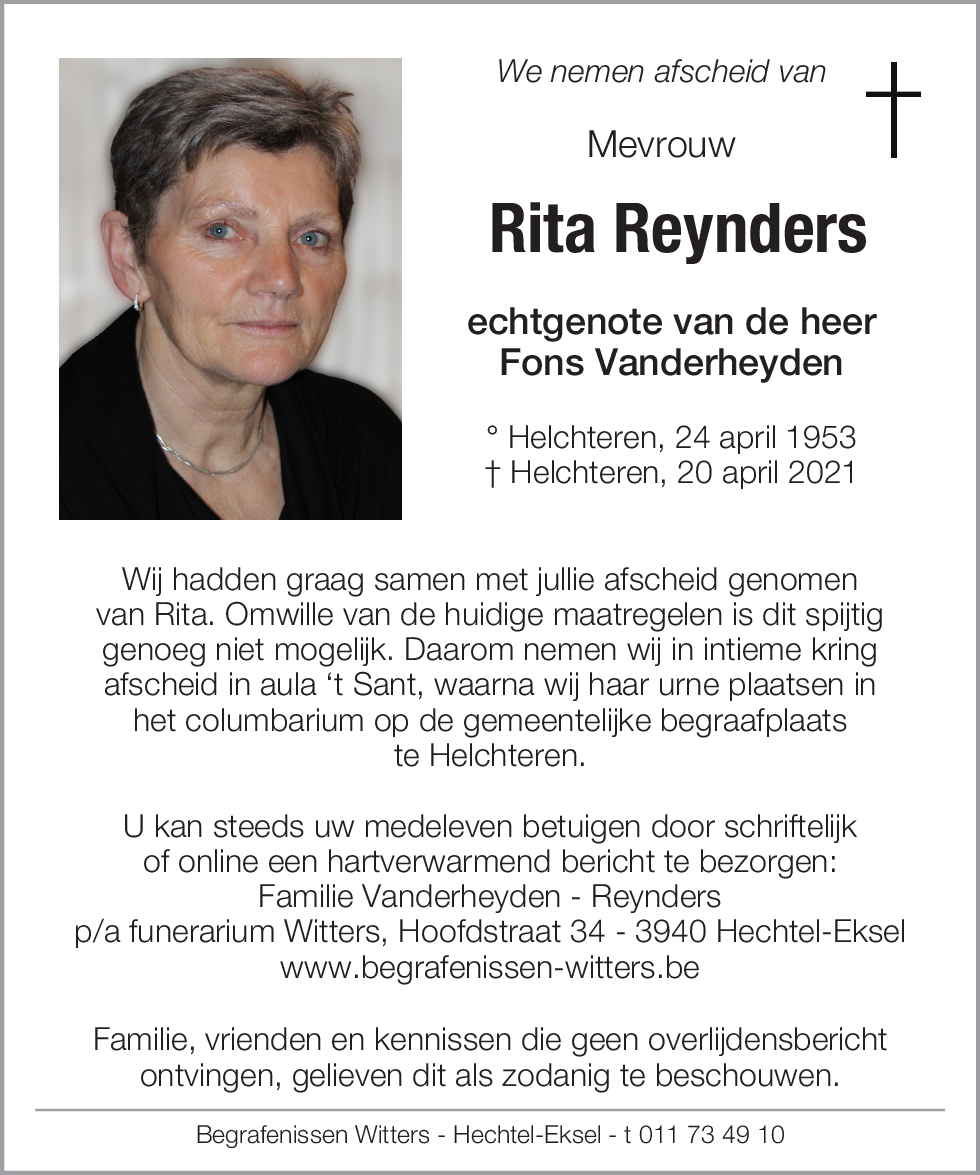 Rita Reynders