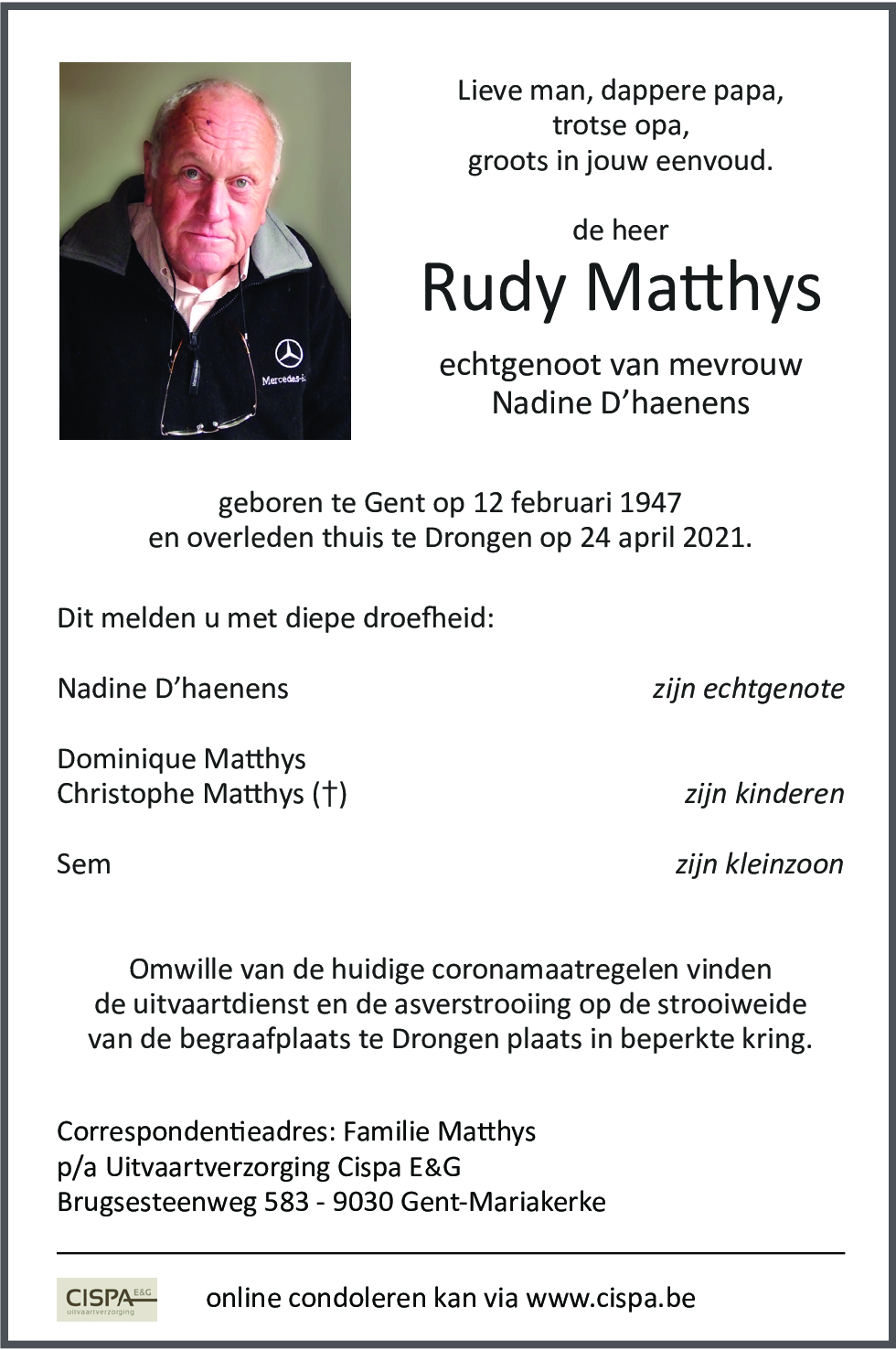 Rudy Matthys