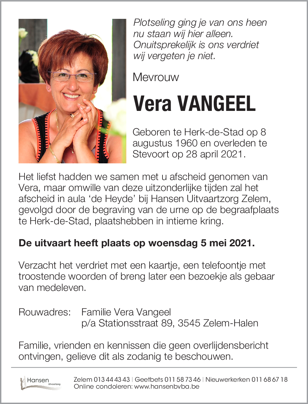 Vera VANGEEL