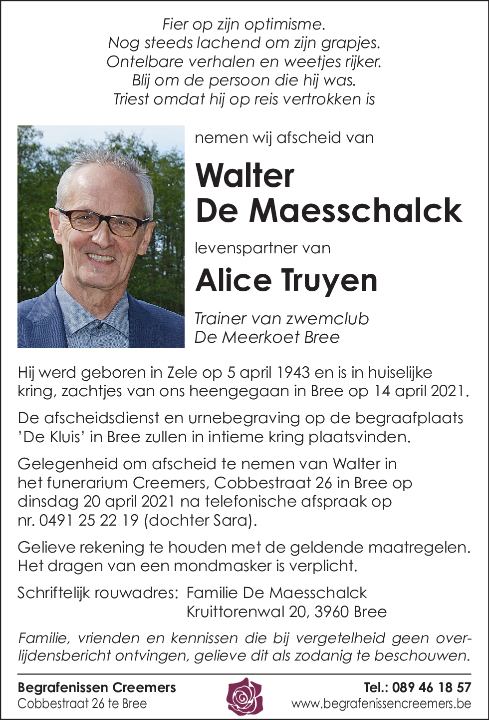 Walter De Maesschalck