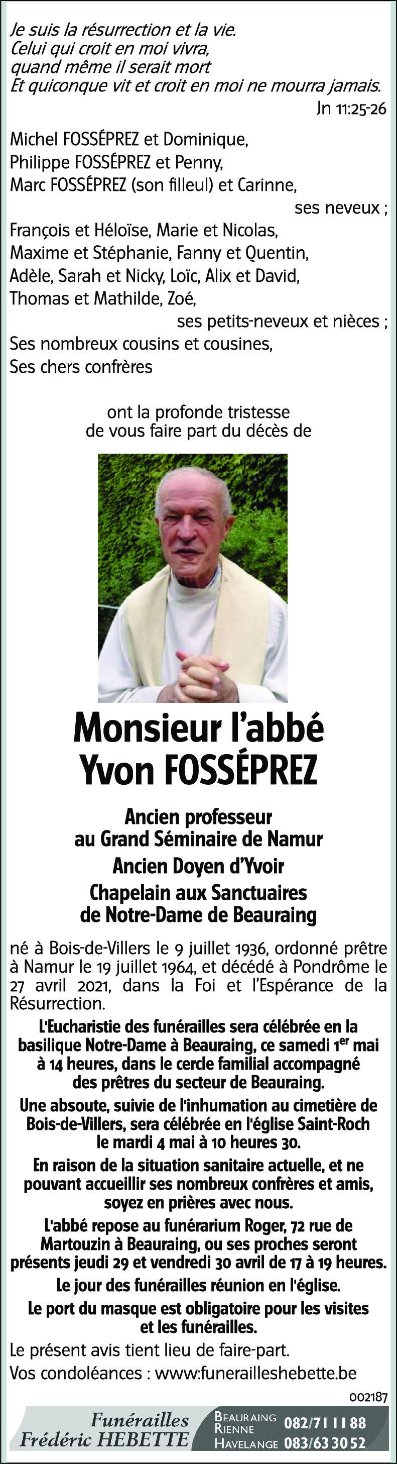 Yvon Fosséprez