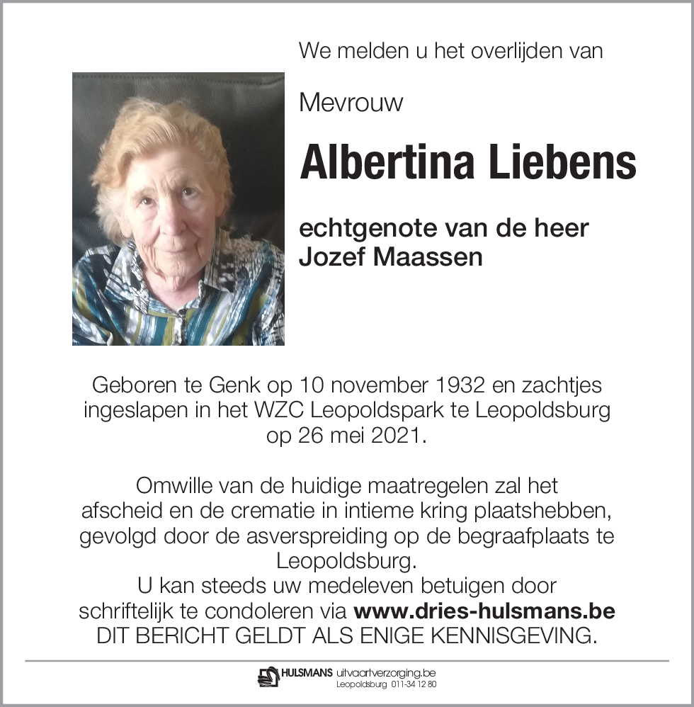 Albertina Liebens