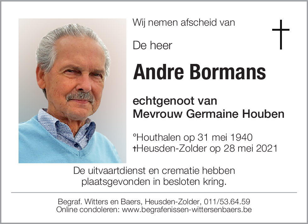 Andre Bormans