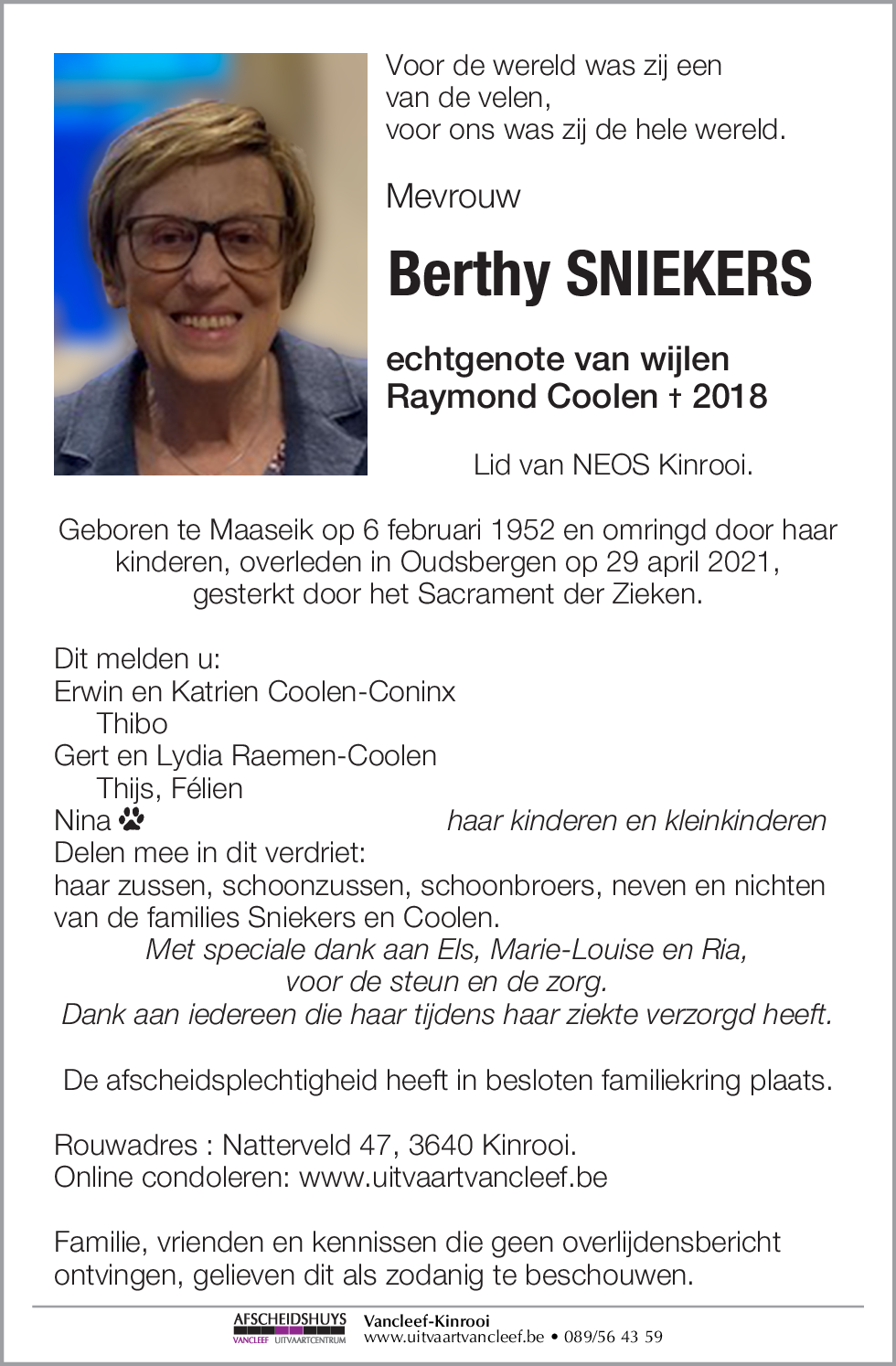 Berthy Sniekers