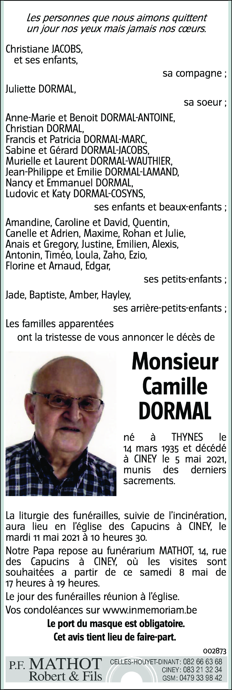 Camille DORMAL