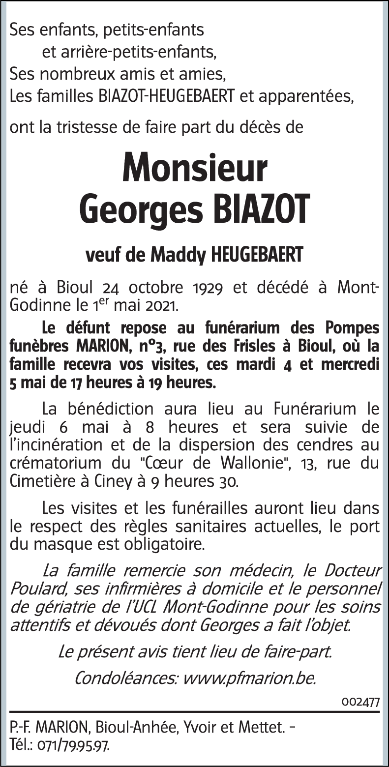 Georges BIAZOT
