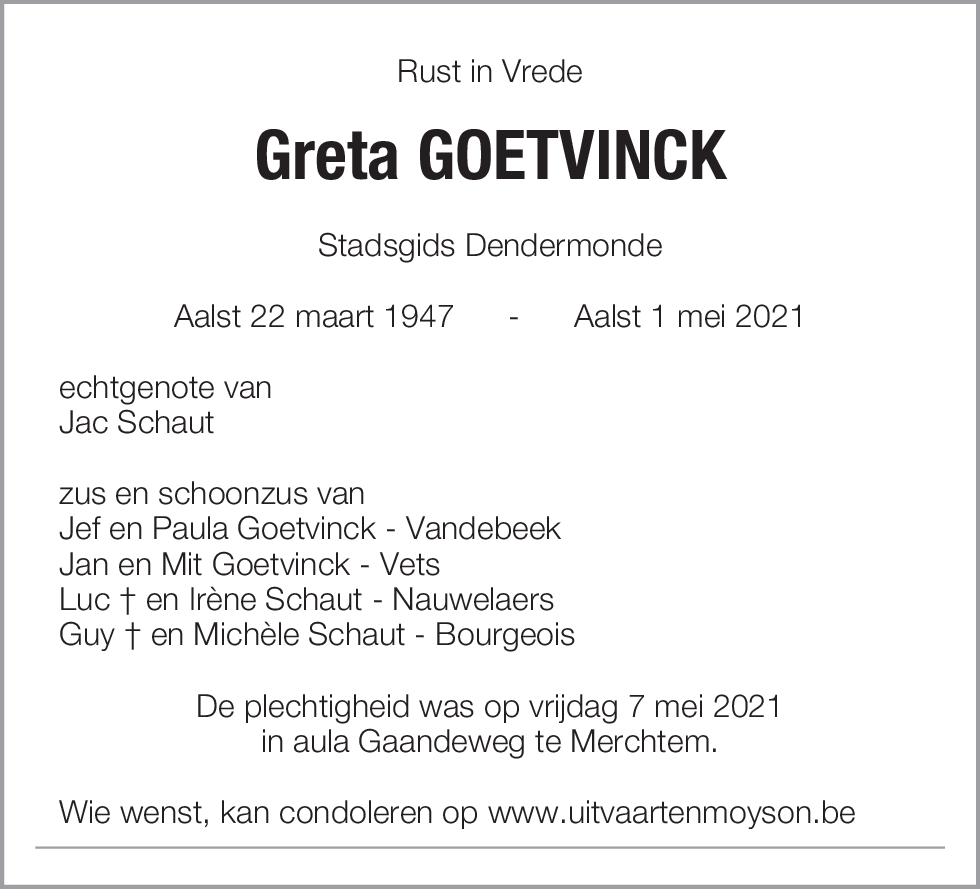 Greta Goetvinck